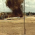 "Fire in the hole". It was the first charge and it woke the night crew. T hey were none too happy or impressed but stayed up for the second and final charge.